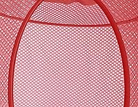 Vista 45 de Libeder Organizador de bolsas de almacenamiento de malla para colgar y ahorrar espacio, organizador de almacenamiento plegable con 3 compartimentos