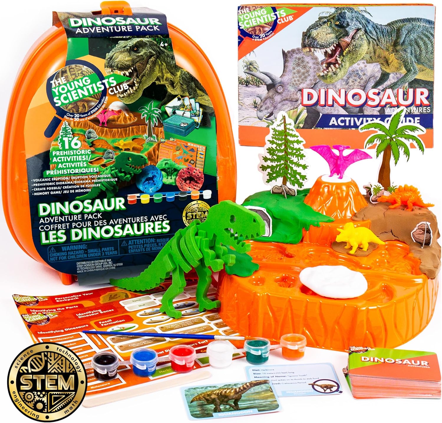 The Young Scientists Club Space Adventures Pack, STEM Kit, 13 Educational Activities, Includes Reusable Backpack, Space Navigator, DIY Constellations, Space Card Game & More, Multi (204755)