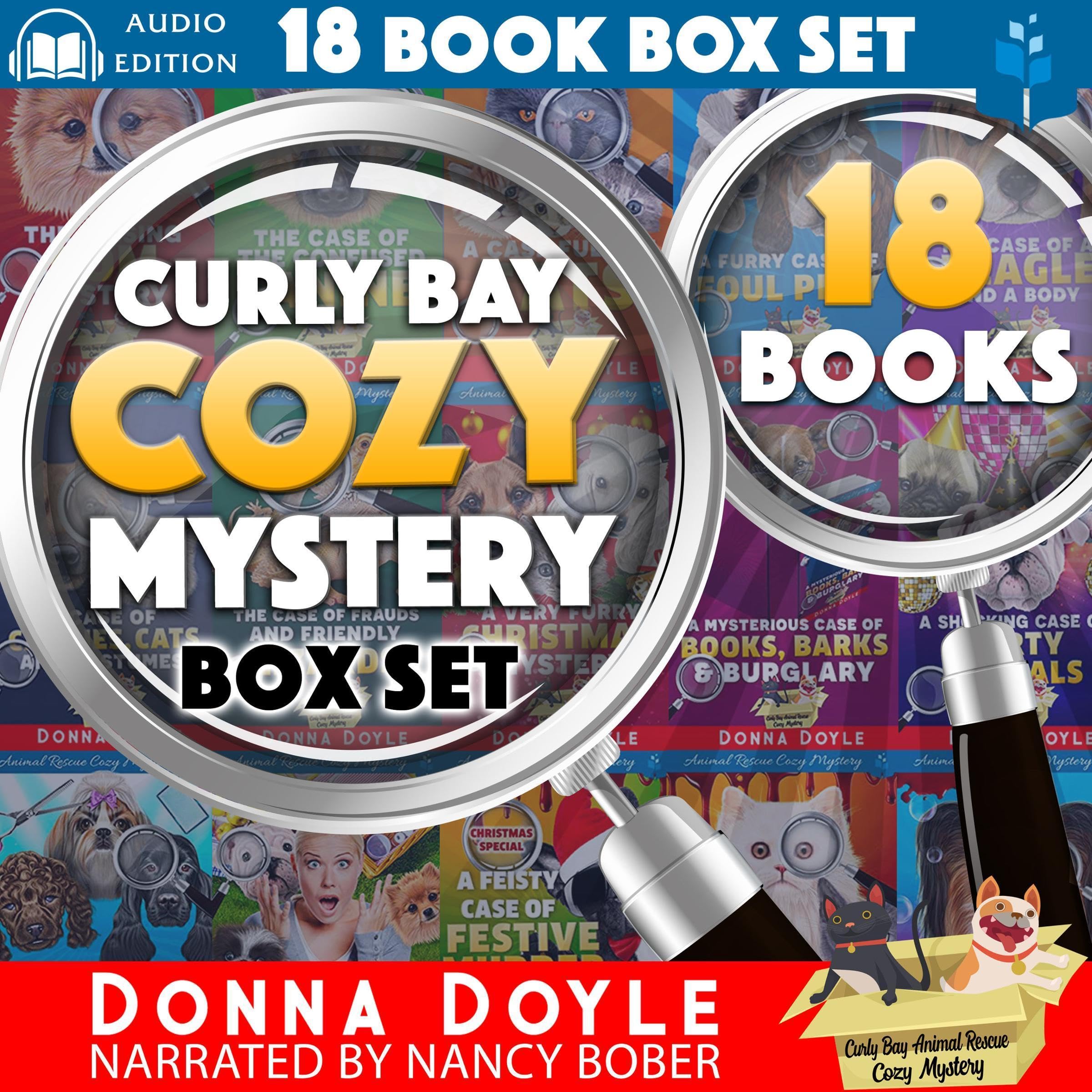 Curly Bay Cozy Mystery Boxset: 18 Book Box Set
