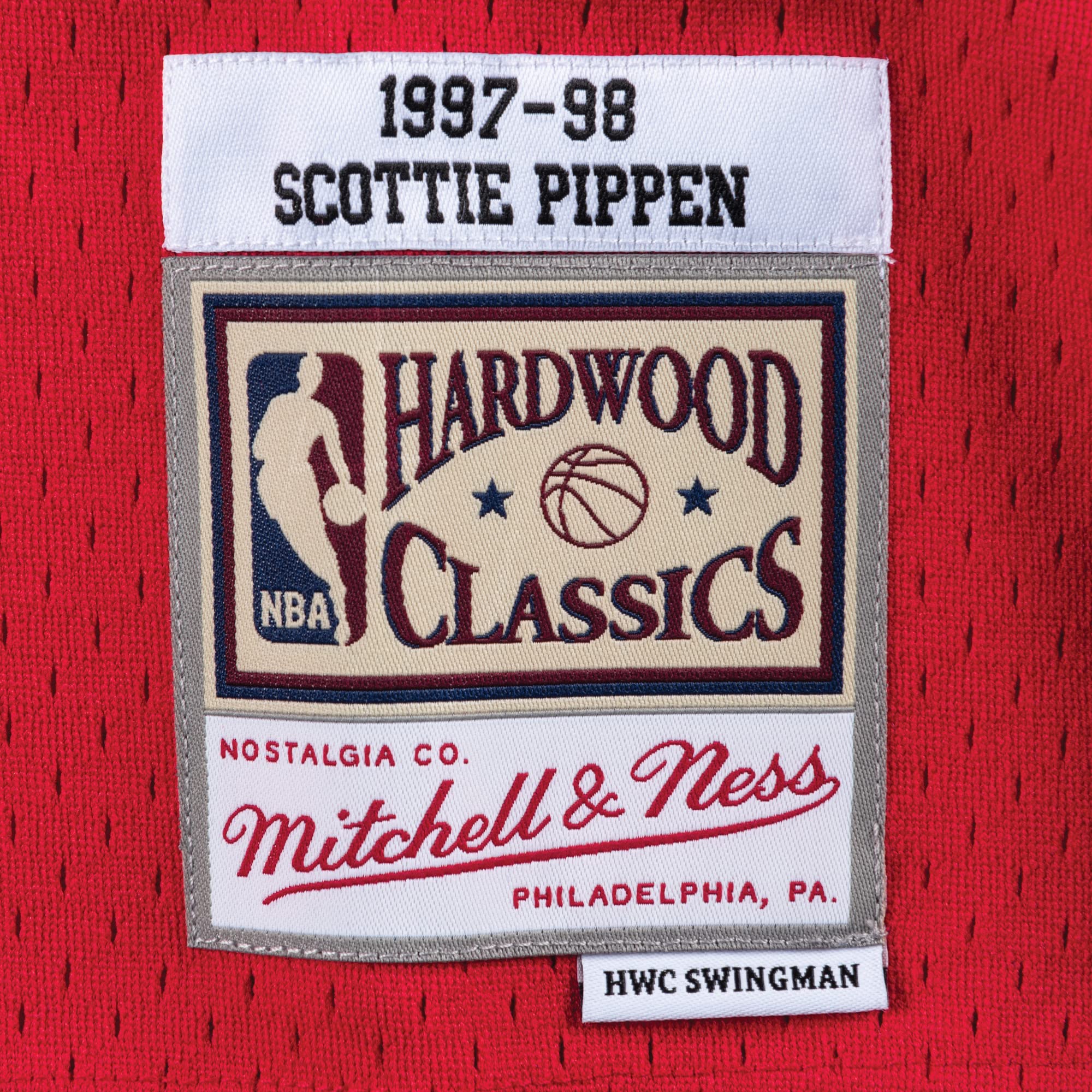 Mitchell & Ness Chicago Bulls Camicia da Donna Uomo (Pacco da 1)
