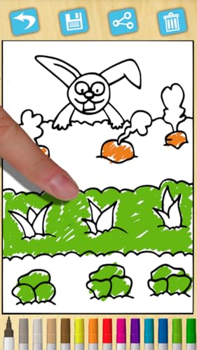 Animais de fazenda para colorir