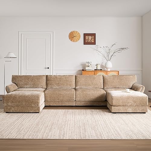 Sofá modular tapizado con 4 almohadas de cintura para el hogar, oficina, apartamento, sala de estar, sofá esquinero en forma de L y sofá movible