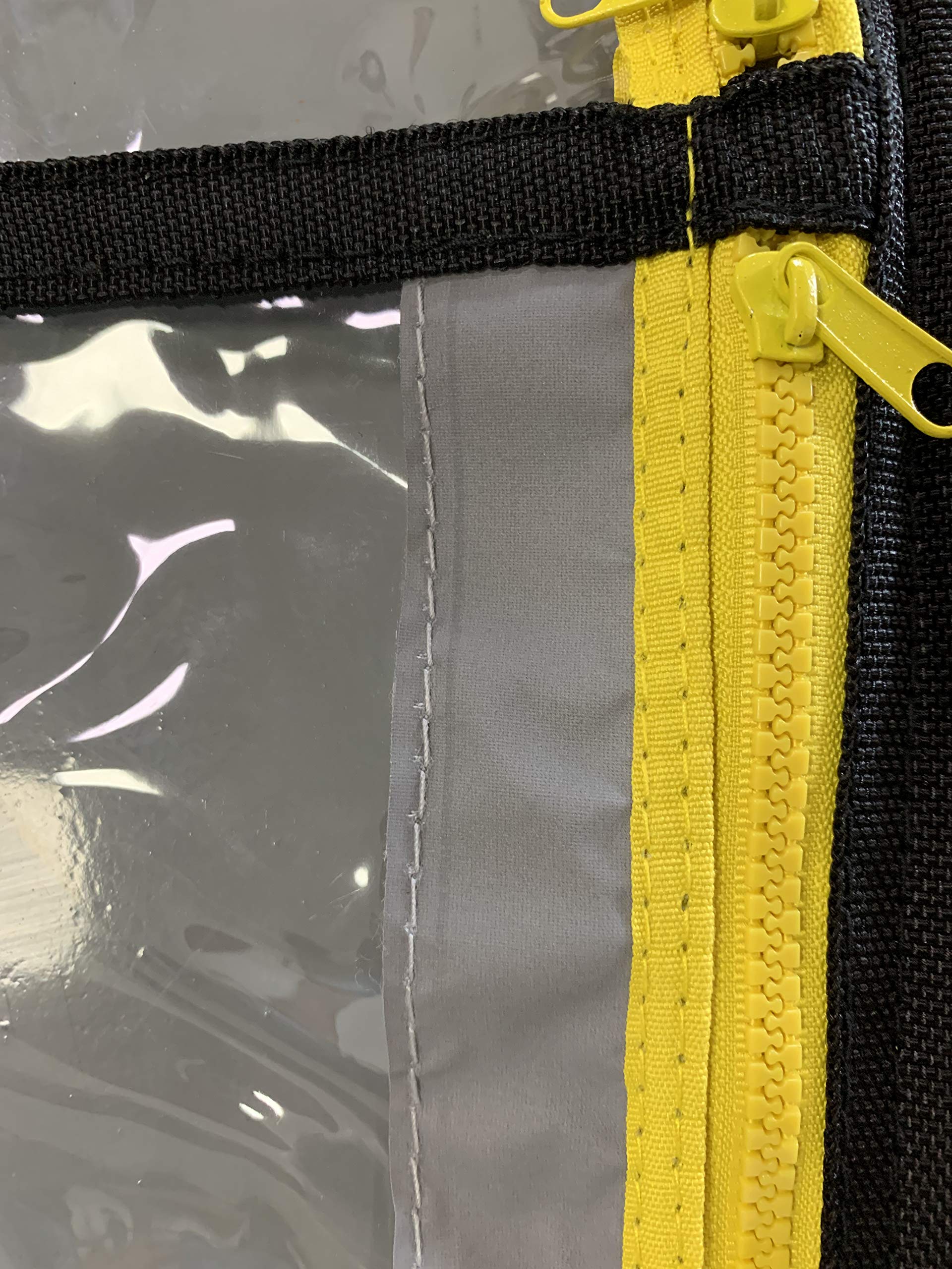 Abdeckung für Gabelstapler-Kabine, transparentes Vinyl, wasserdichtes Regendach, passend für LKW-Windschutzscheibe in Standardgröße – vollständige Abdeckung