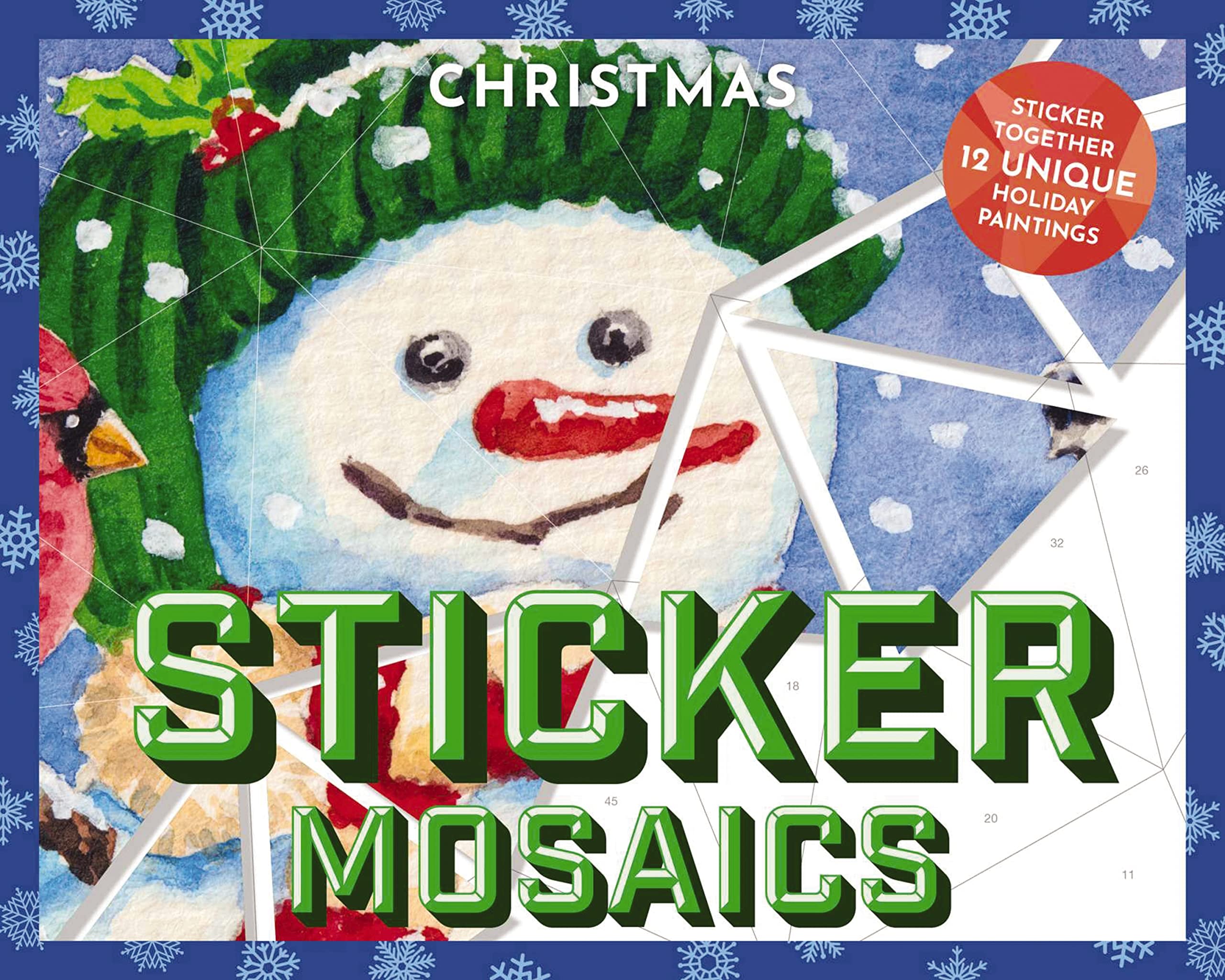 Sticker Mosaics: Christmas by Julius Csotonyi - 9781646432837