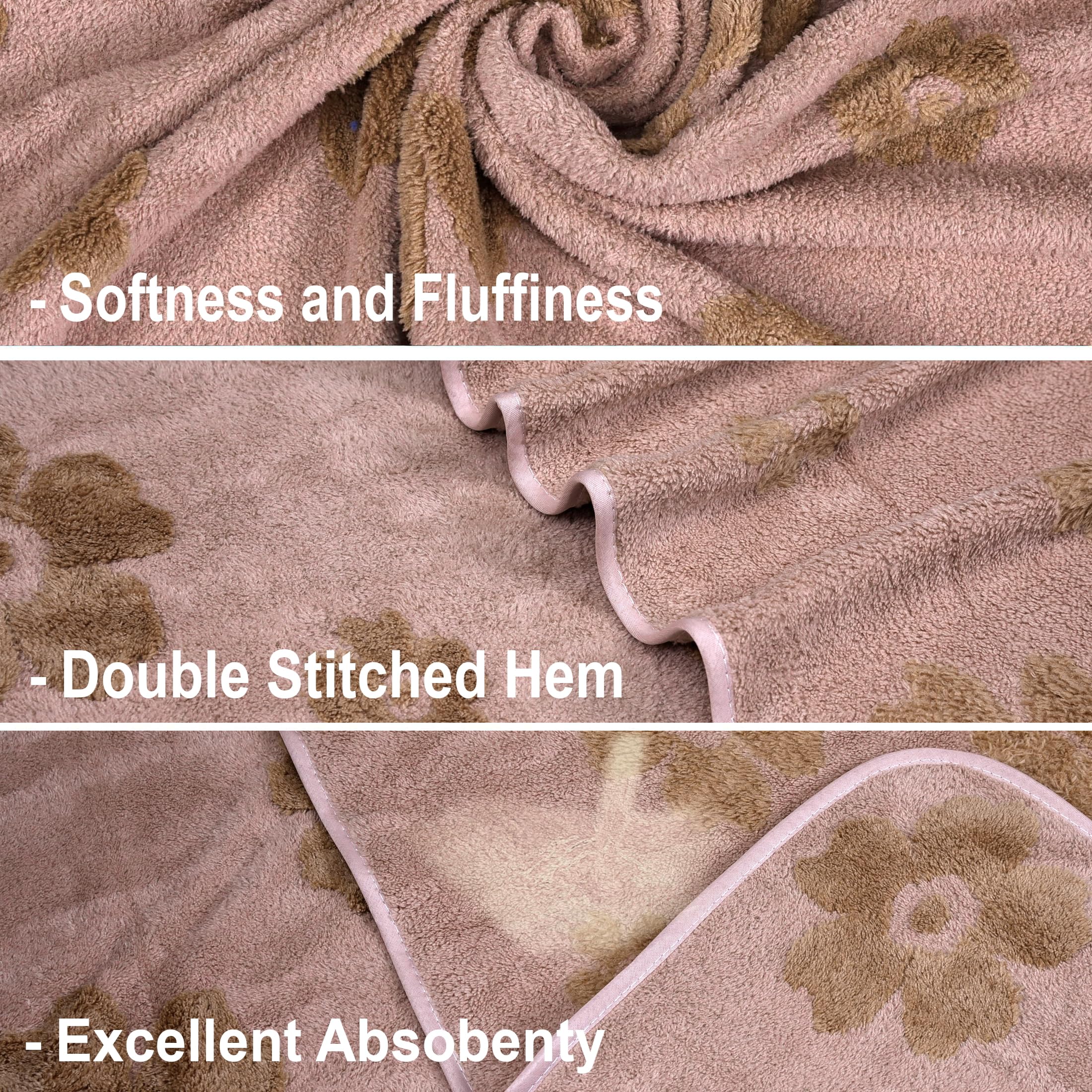 Cortina Jacquard Microfiber Bath Towels – Ultra Soft -4