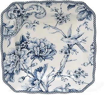 Amazon.com | 222 Fifth Adelaide 16-Piece Square Floral