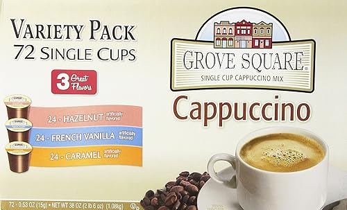 Miniatura 5 de Grove Square Cappuccino Taza individual para cafeteras Keurig K-Cup