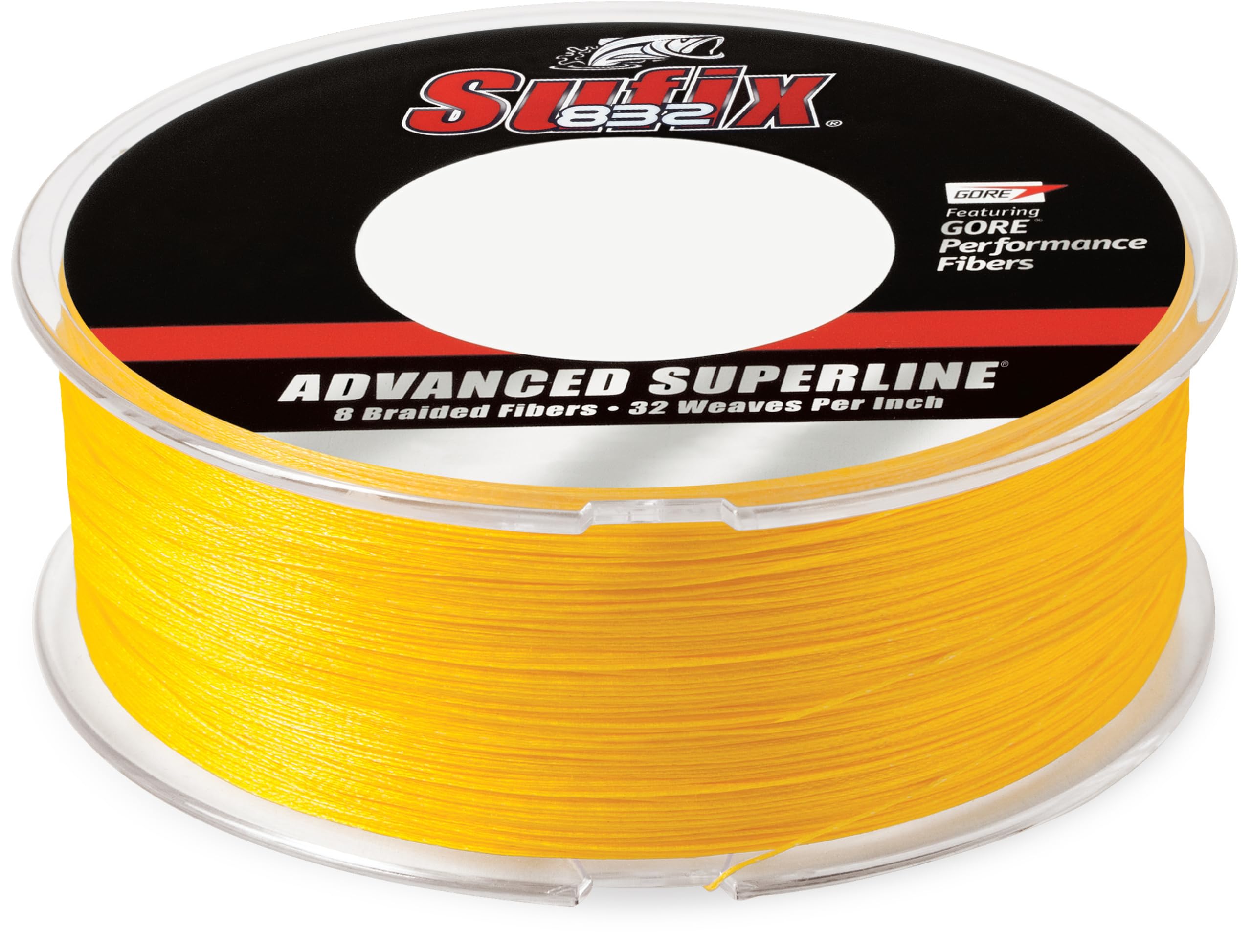 Amazon.com : Sufix 832 Advanced Superline Braid, Hi-Vis Yellow, 10