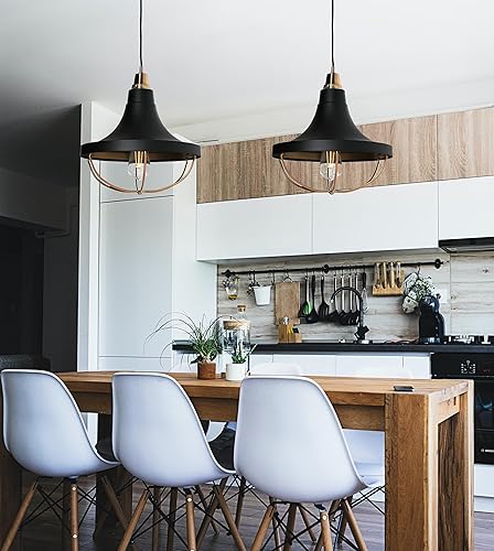 Miniatura 9 de Robert Stevenson Lighting - Lámpara de techo semiempotrada de metal con cúpula enjaulada Presley, latón cepillado y blanco