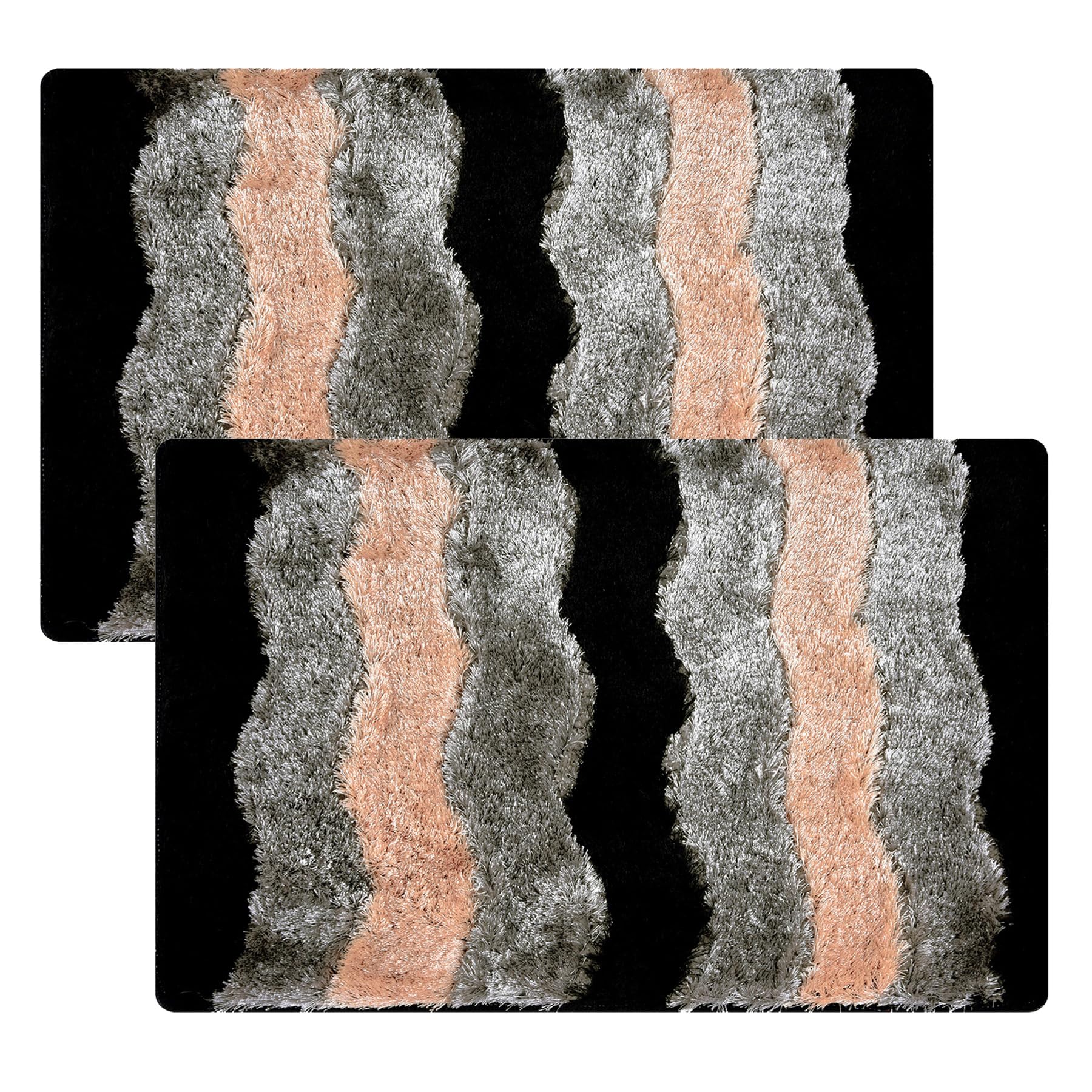 6 Pack Cotton Door Mats - Durable & Water Resistant -21