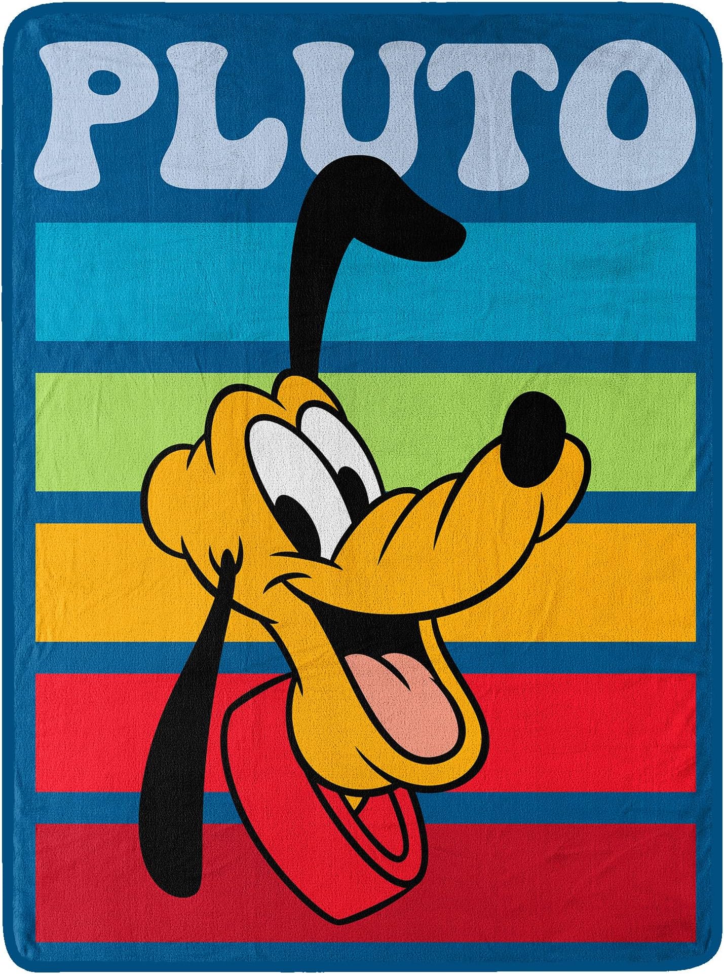 Northwest Pluto Stripes Micro Raschel Throw Blanket, 46" x 60"