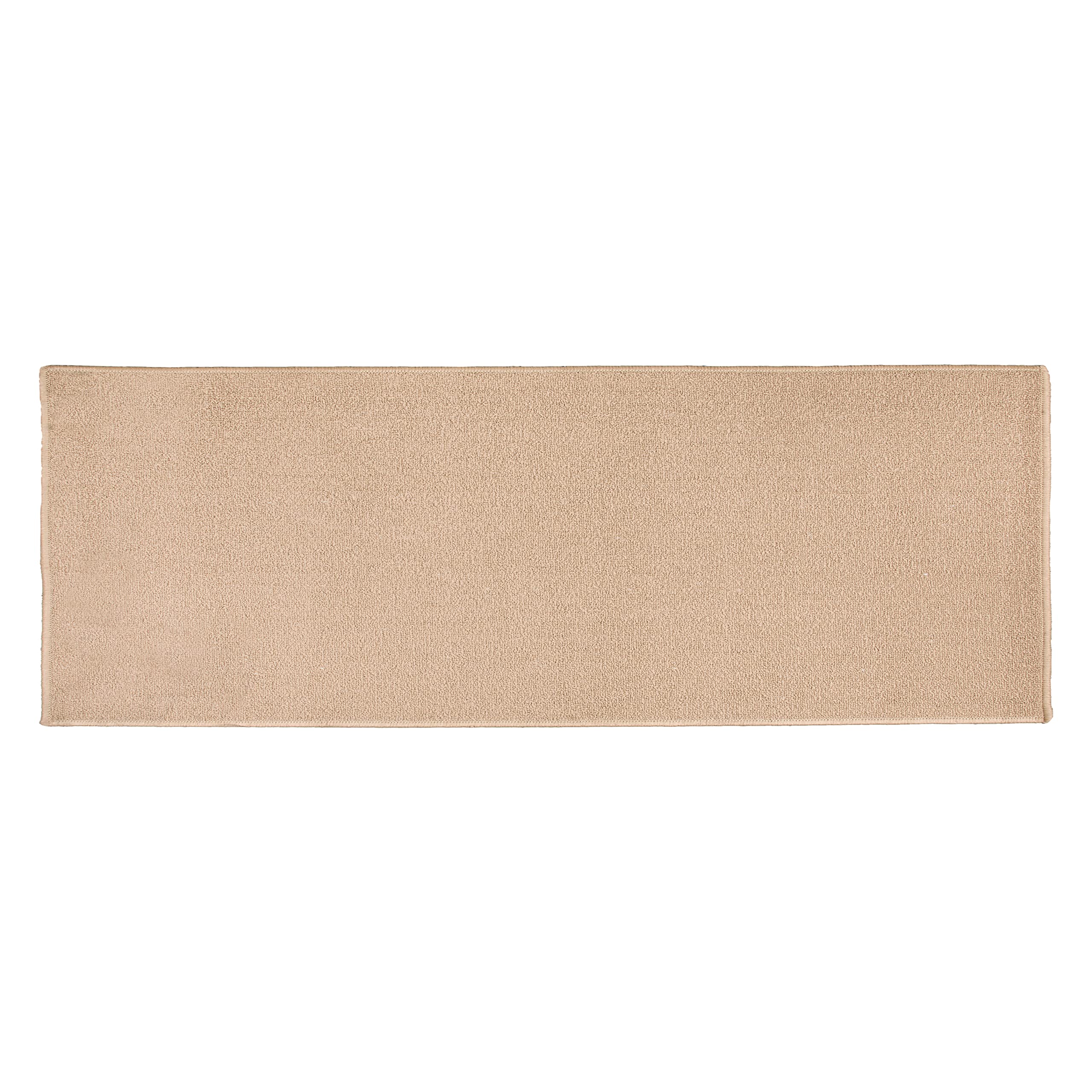 Arkwright SC Jakarta Area Runner Rug Mat - Non Skid Latex Backing Floor Rugs for Home, Kitchen, Outdoor (20x60 in, Taupe)