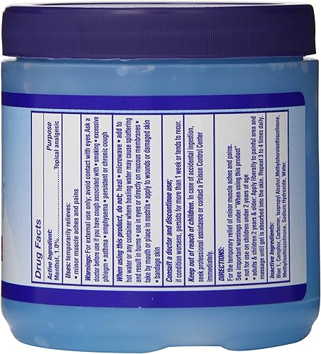 Miniatura 2 de Arctic Ice - Gel analgésico de mentol para dolores musculares menores y dolores musculares, tarro de 8 onzas