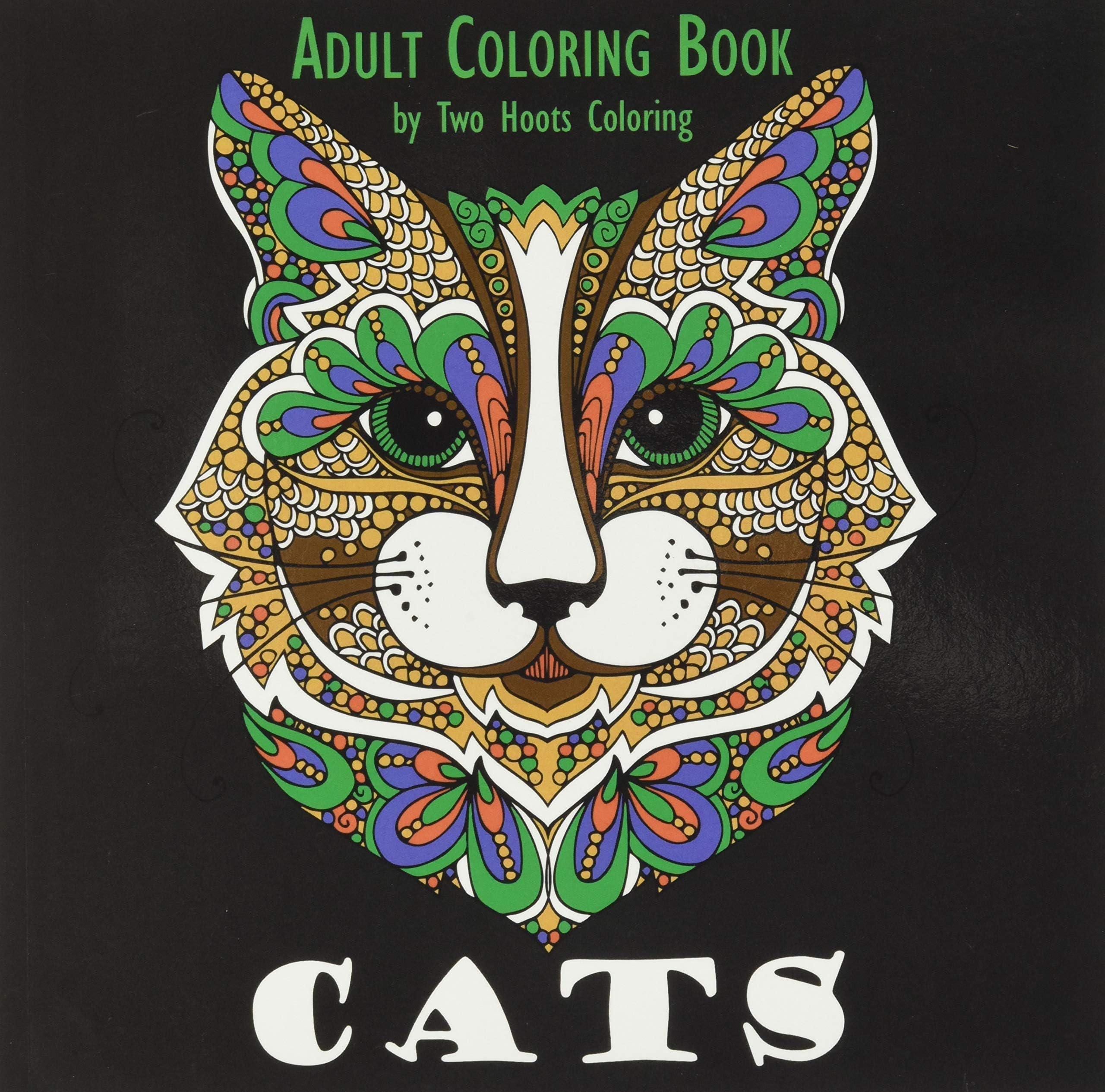 Adult Coloring Book: Cats