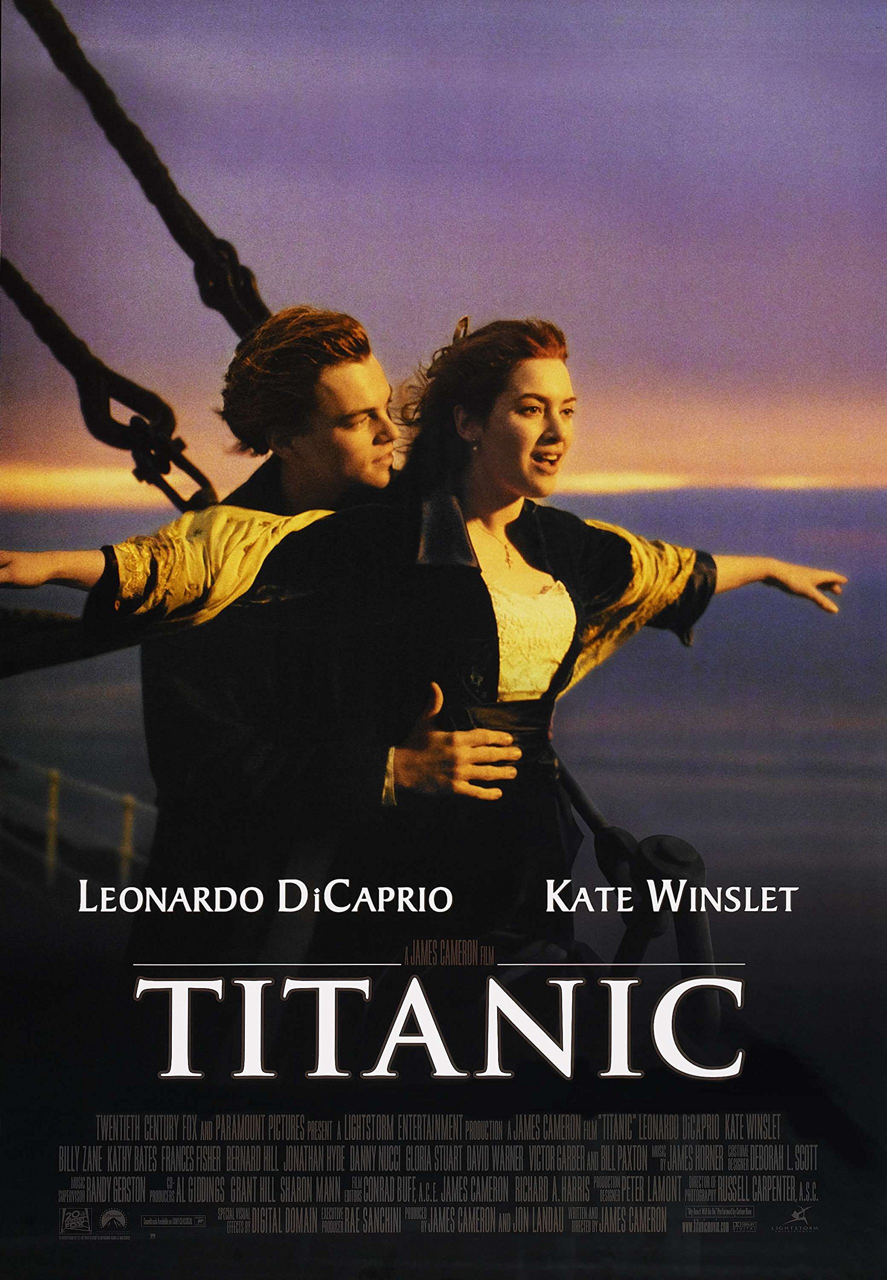 Amazon.com: JIONK Titanic-Rose Jack Movie Poster 24x36 (1998