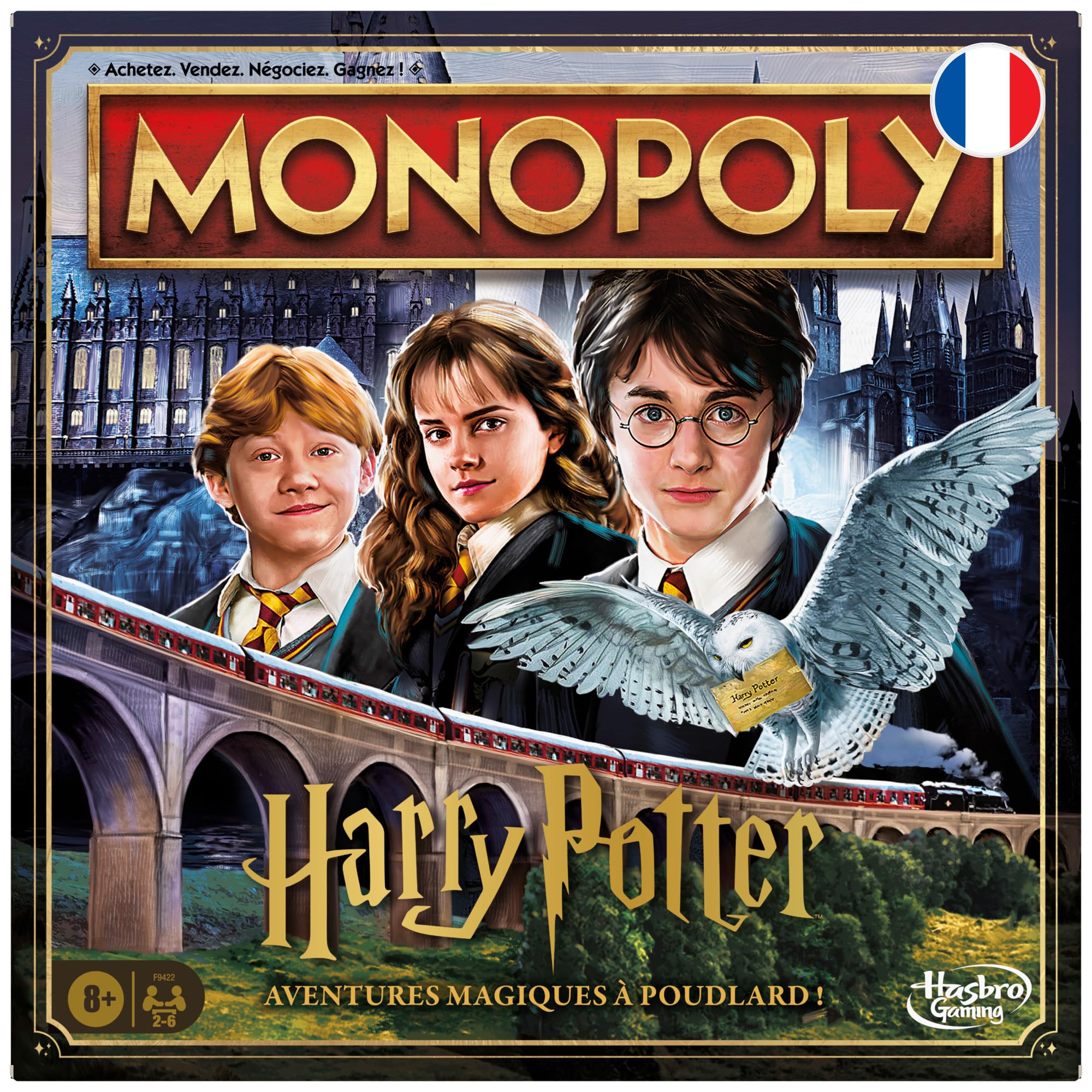 Monopoly Harry Potter Edition Board Game - Versione francese