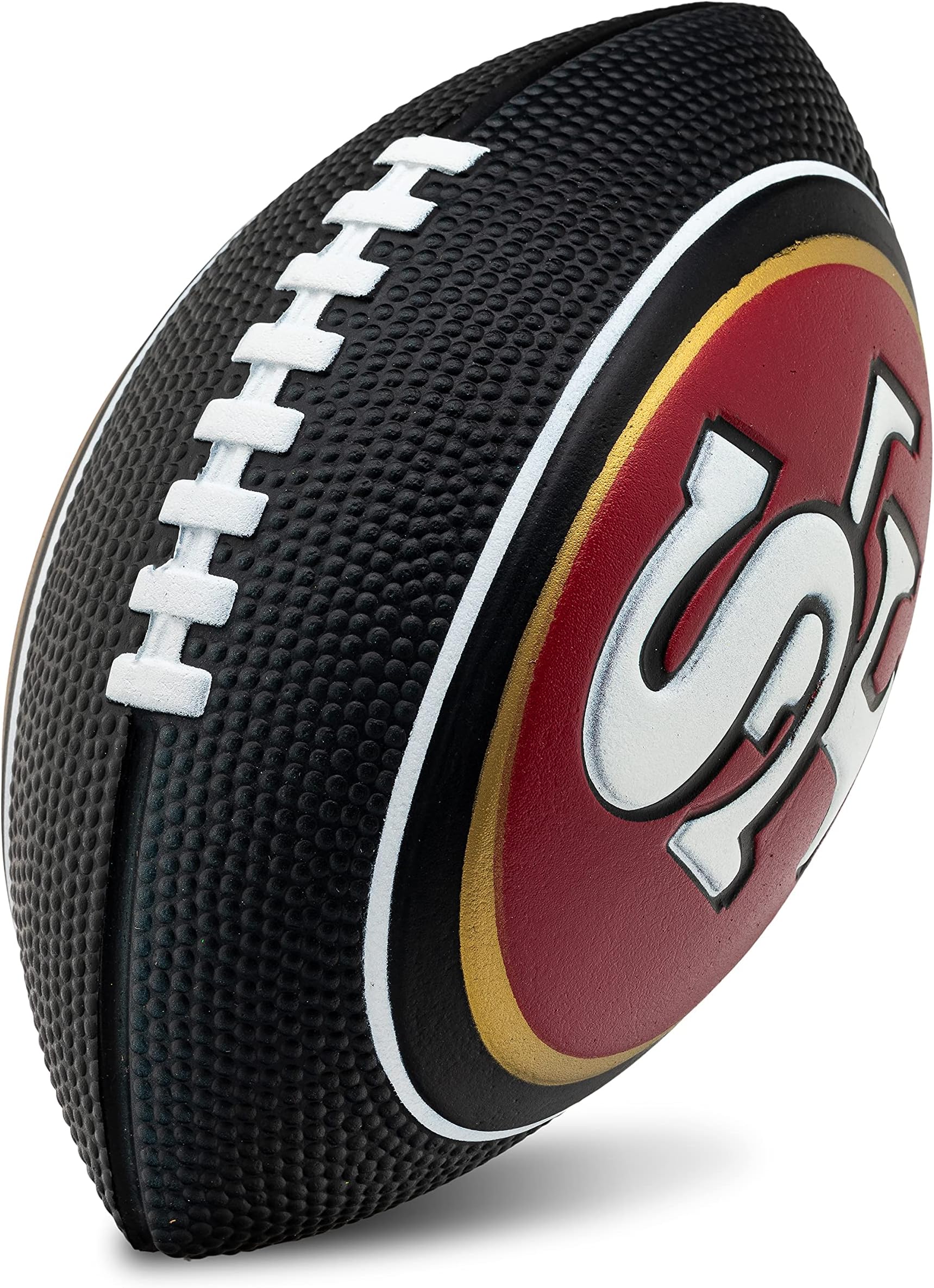 Franklin Sports NFL Team Foam Footballs - Soft Foam Youth Mini Footballs for All NFL Teams - Kids Junior 8.5" Football + Air Pump Sets - Official NFL Licensed Footballs