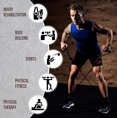 Miniatura 6 de Combo superior-inferior bandas de dominadas + bandas elásticas