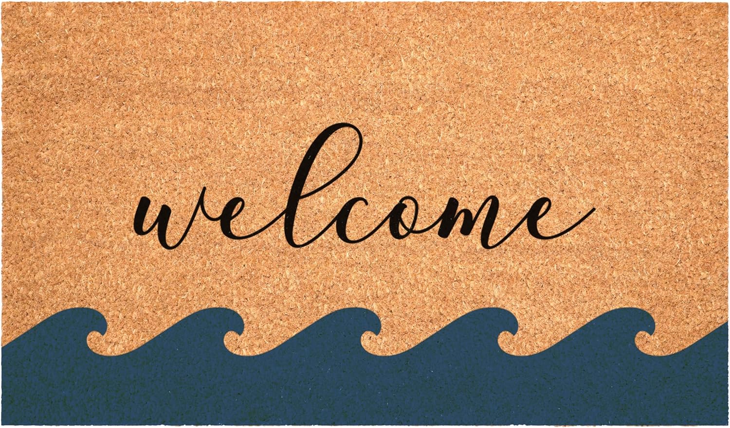 Calloway Mills Ocean Wave Welcome Doormat (24" x 36")
