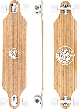 Amazon | WHITE WAVE ロングスケートボード CRUISER 41インチ ホワイト