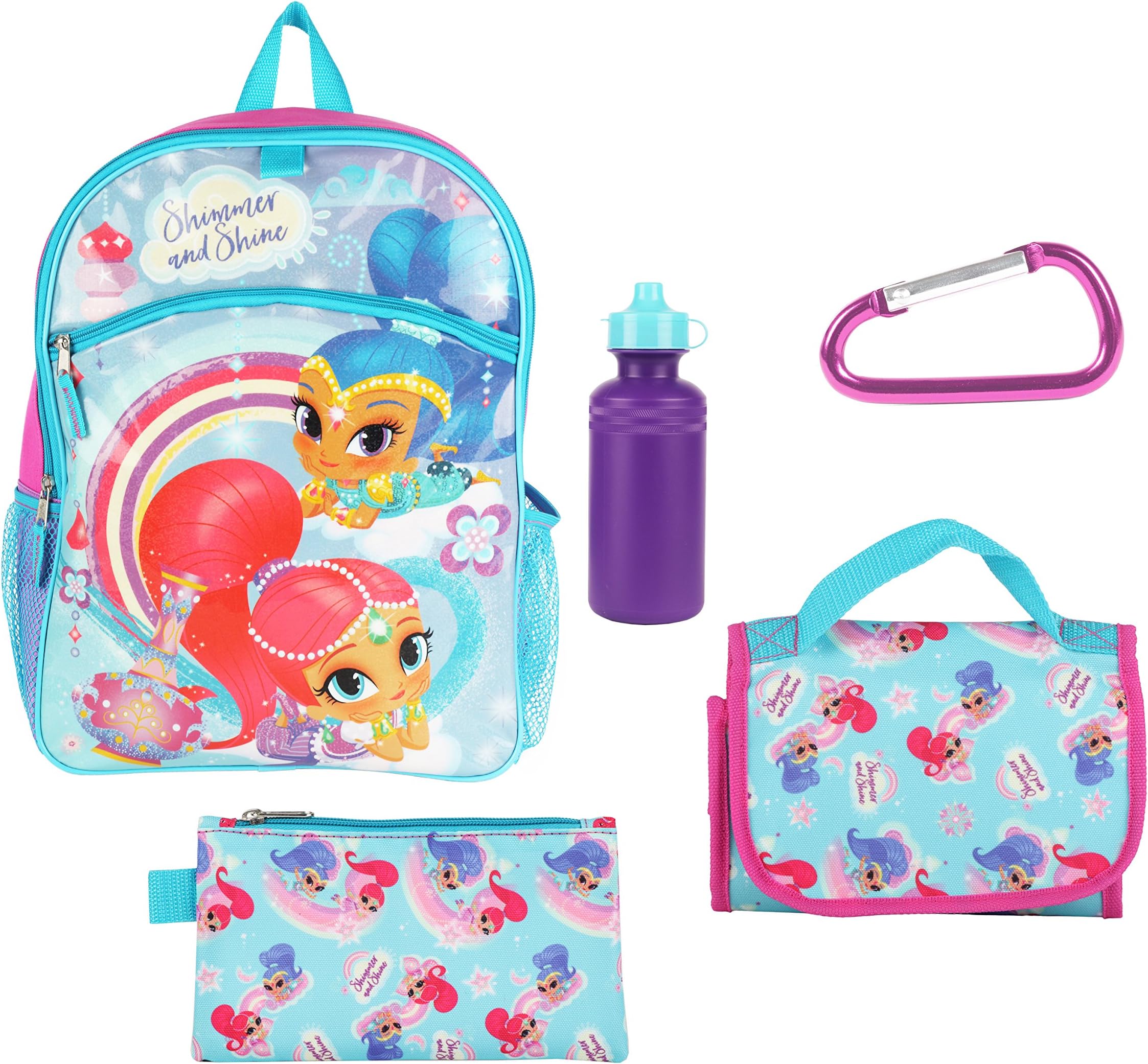 Nickelodeon Shimmer and Shine Backpack 5-Piece Set