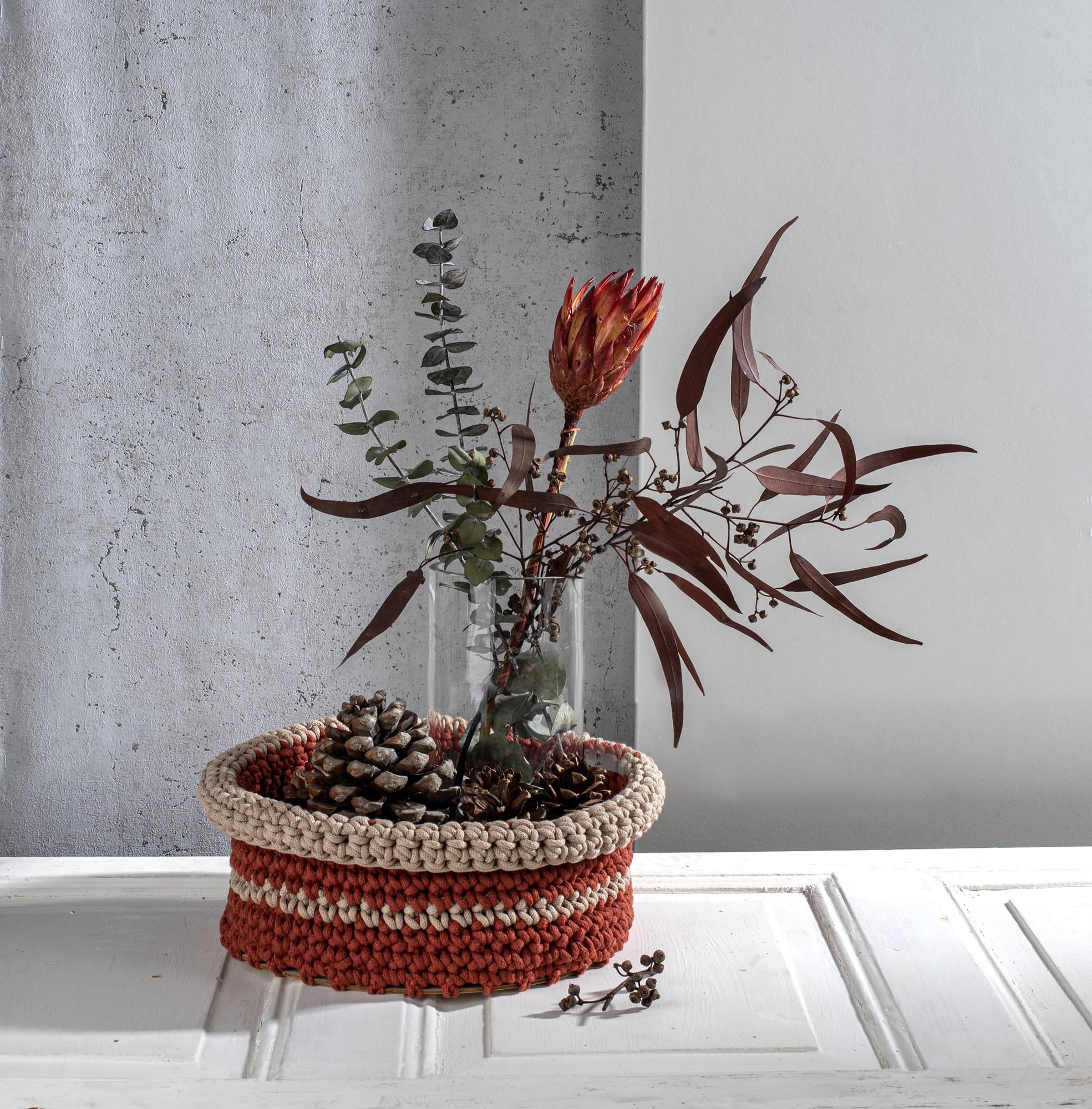 Image secondaire de Fil de Makramé Terracotta 3 mm - 250 g pour Crochet et Tricot