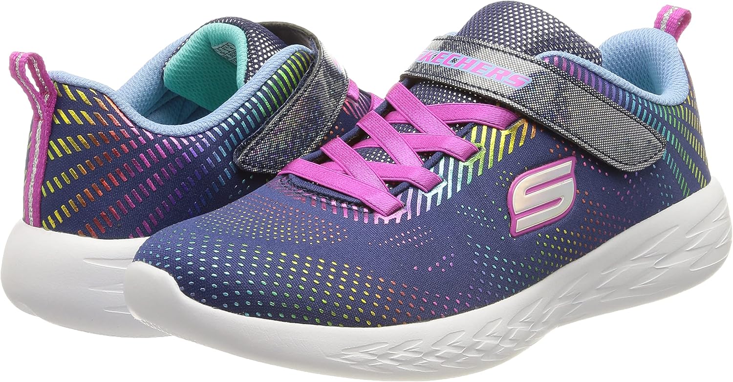  | Skechers Unisex-Child Go Run 600-Shimmer Speeder Sneaker | Sneakers