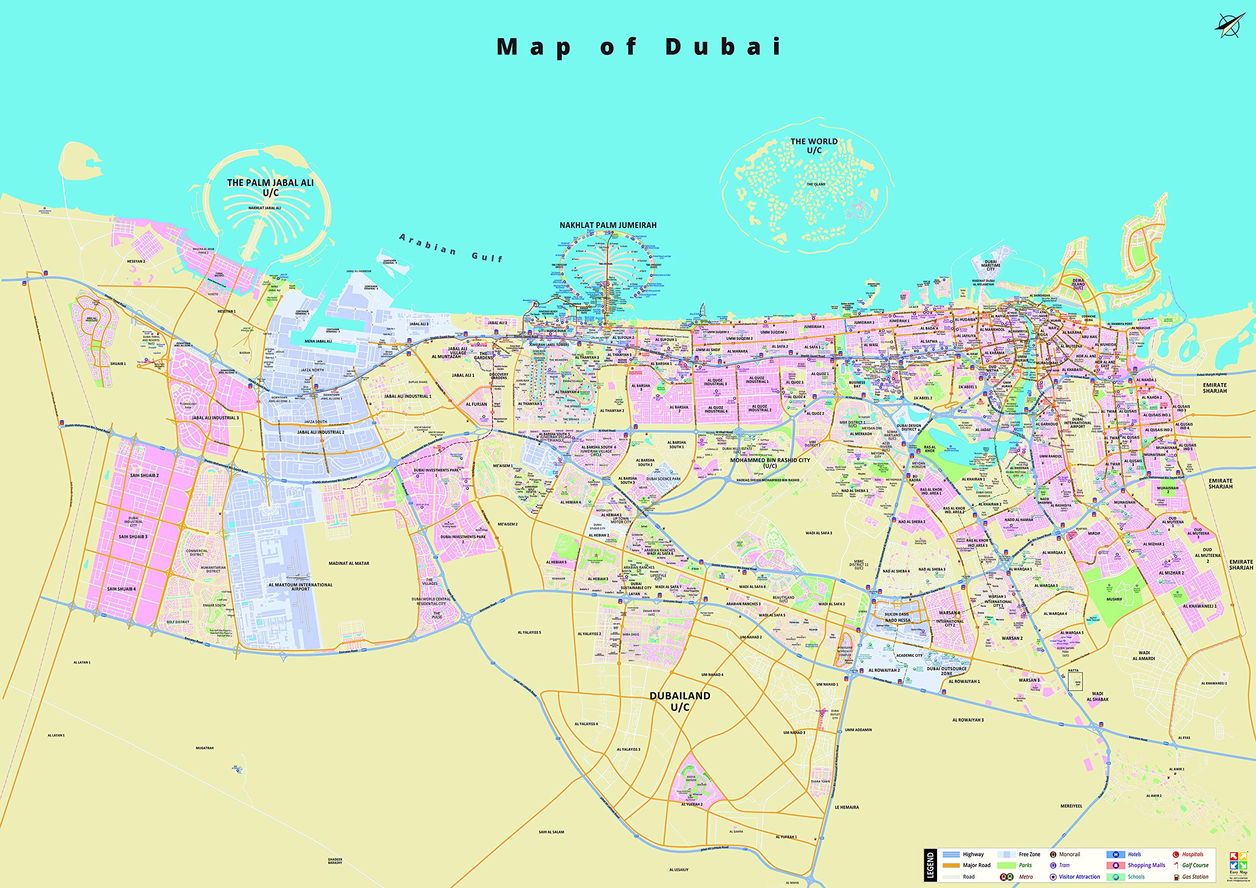 Buy Dubai 2D Wall Map Matt Long Lasting Wall Maps Vinyl Maps Buy Dubai 2D Wall Map Matt Long Lasting Wall Maps Vinyl Maps