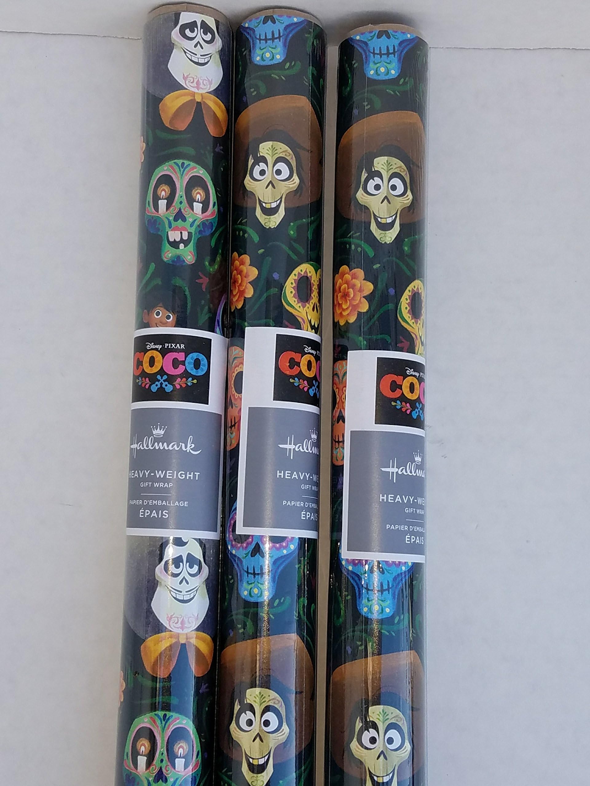 Hallmark Disney's Coco Gift Wrap 20SQ FT - Premium Gift Wrap 1 roll