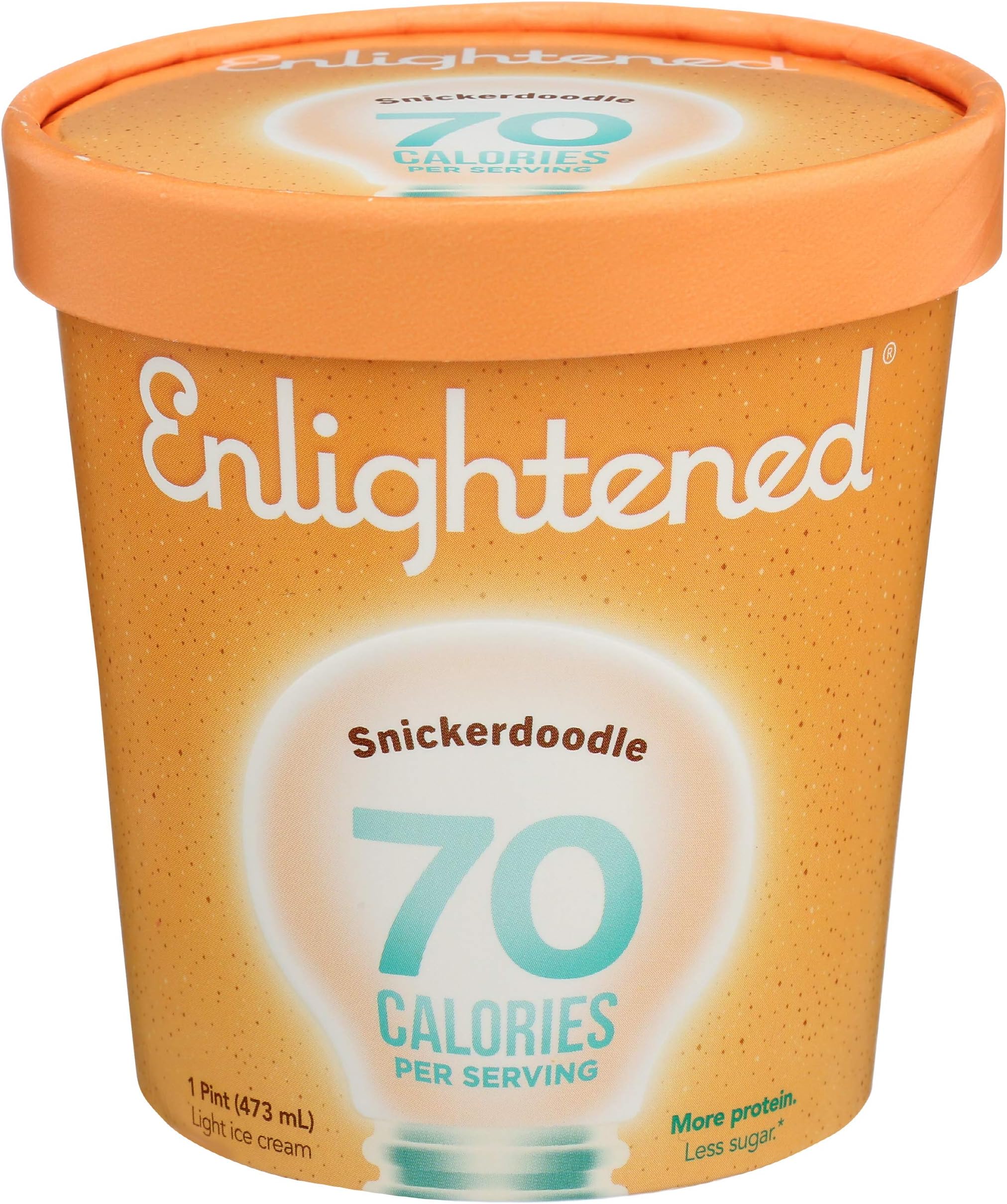 Enlightened, Snickerdoodle Ice Cream, 16 Fl Oz