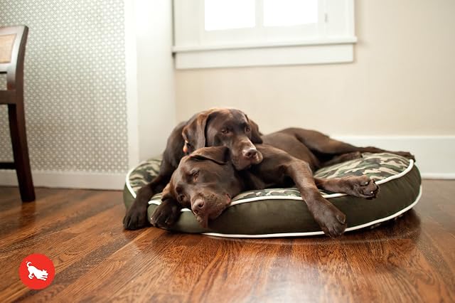 Foto 4 de 4 de P.L.A.Y. (Pet Lifestyle and You Cama Redonda - Camuflaje - Verde - L