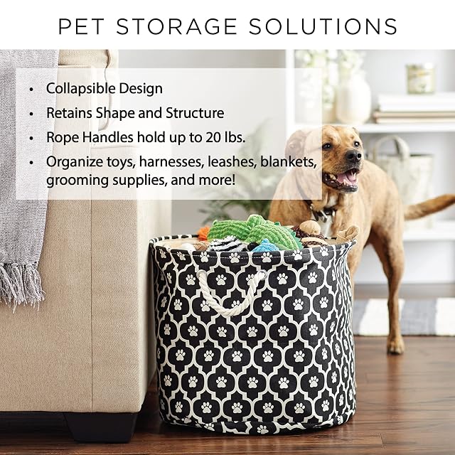 Foto 8 de 8 de Bone Dry DII - Cesta de Almacenamiento para Juguetes de Mascota, para decoración del hogar y Uso Diario