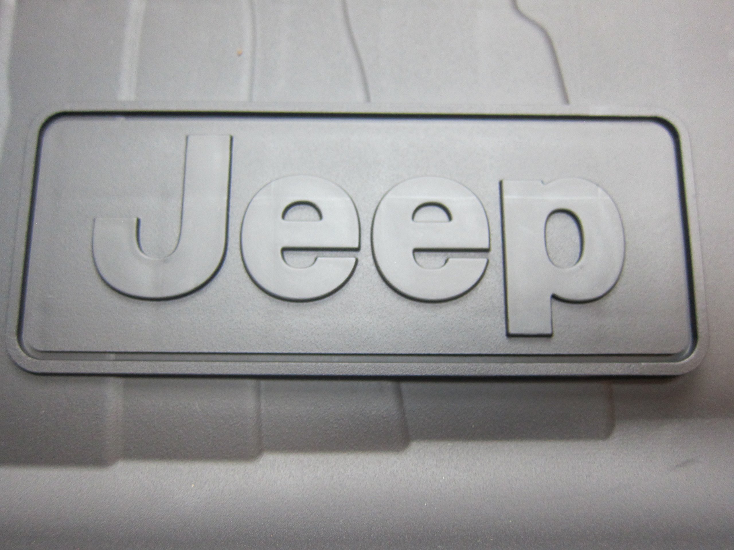 Mopar Jeep Wrangler JL Cargo Area Tray Tub Liner with Jeep Logo OEM