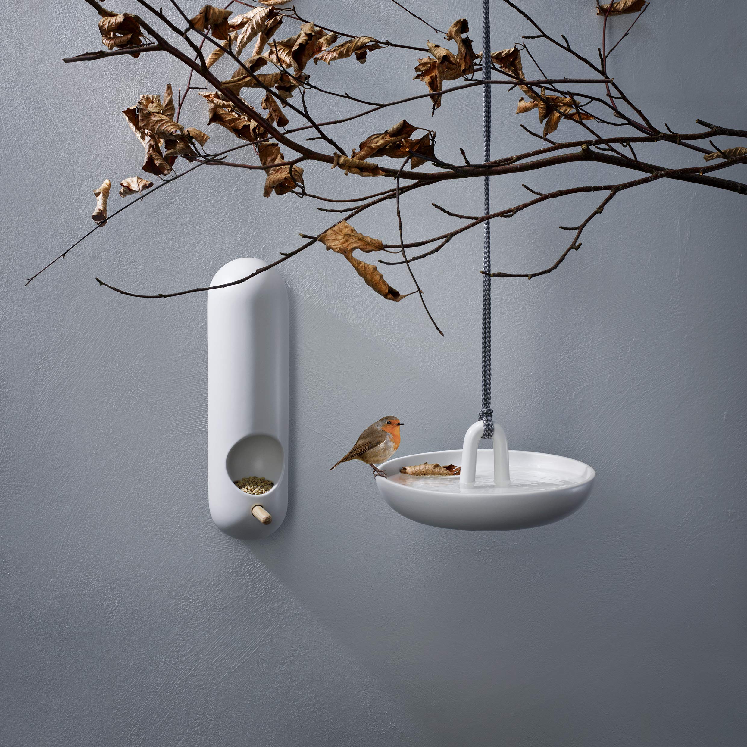 EVA SOLO | Bagno per uccelli sospeso | Attraente bagno per uccelli da giardino | Outdoor
