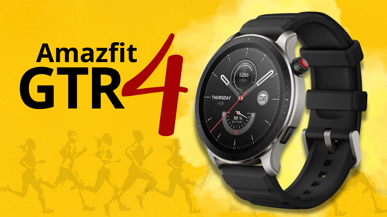 Watch Amazfit GTR 4 Smart Watch on Amazon Live