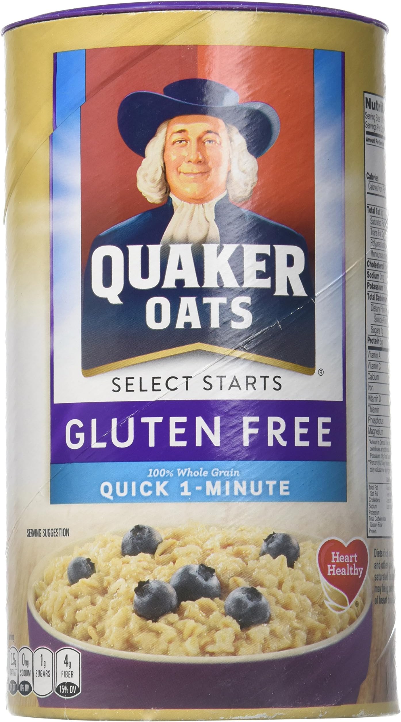 Oats Select Starts Quick One Minute Oaks GLUTEN FREE