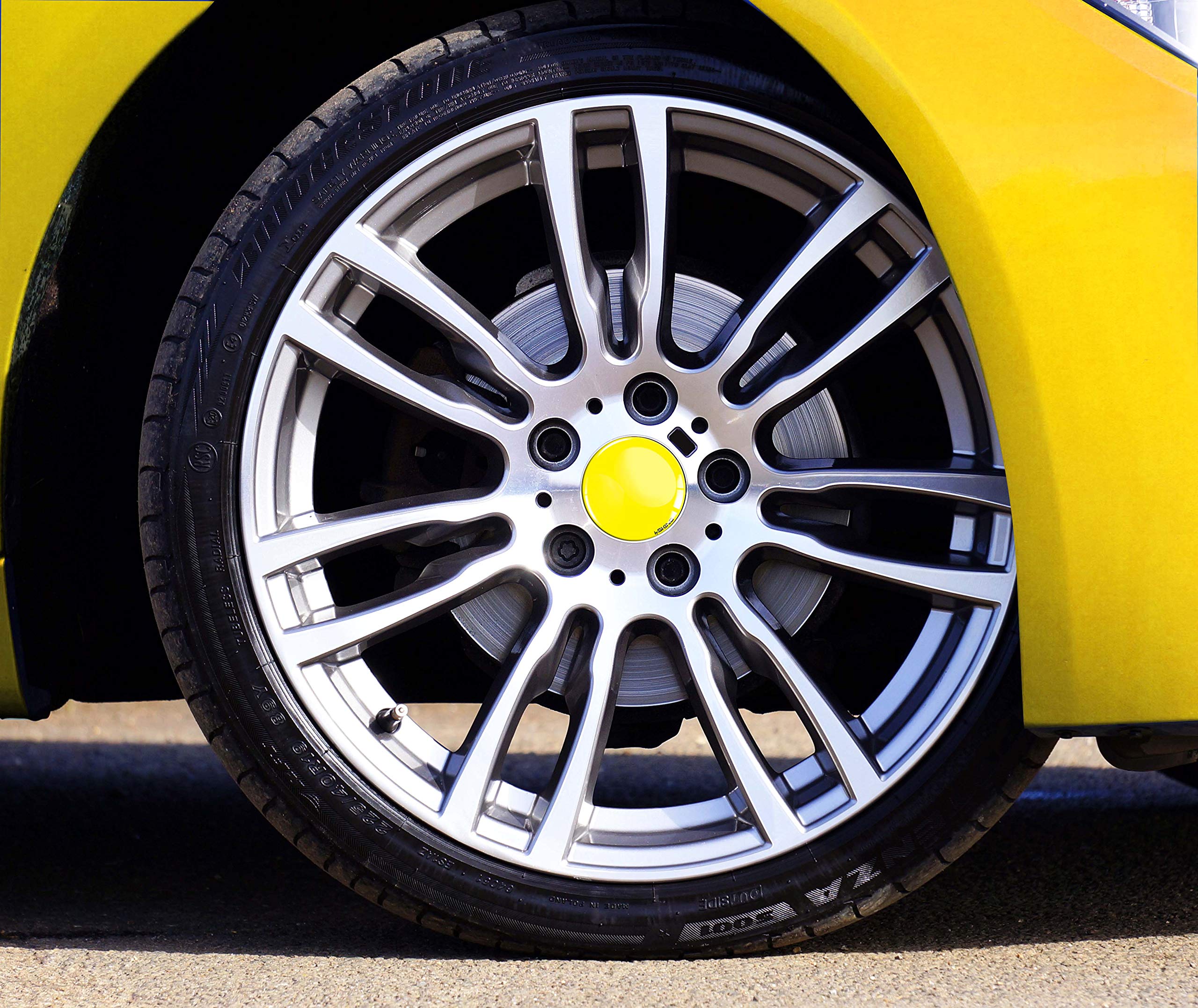 4 Coprimozzi Universali 60mm In ABS - Tappi Cerchioni Auto, Antiusura, Facili Da Installare - Foto 5