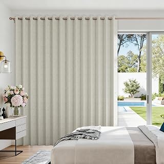 Accordion Door Curtains, Natural