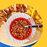 Vista 6 de Bush's Southern Pit Grillin' Frijoles enlatados para asar (paquete de 1), proteína a base de plantas, buena fuente de fibra, vegetariana, baja