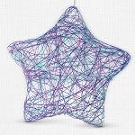 Dan&Darci 3D Light Up String Art Kit for Kids - Star Lantern Making Kits w/ 20 LEDs - Kid Gifts - Crafts Set for Girls and Boys Ages 8-12 - Gift for Age 8, 9, 10, 11, 12 Year Old Girl