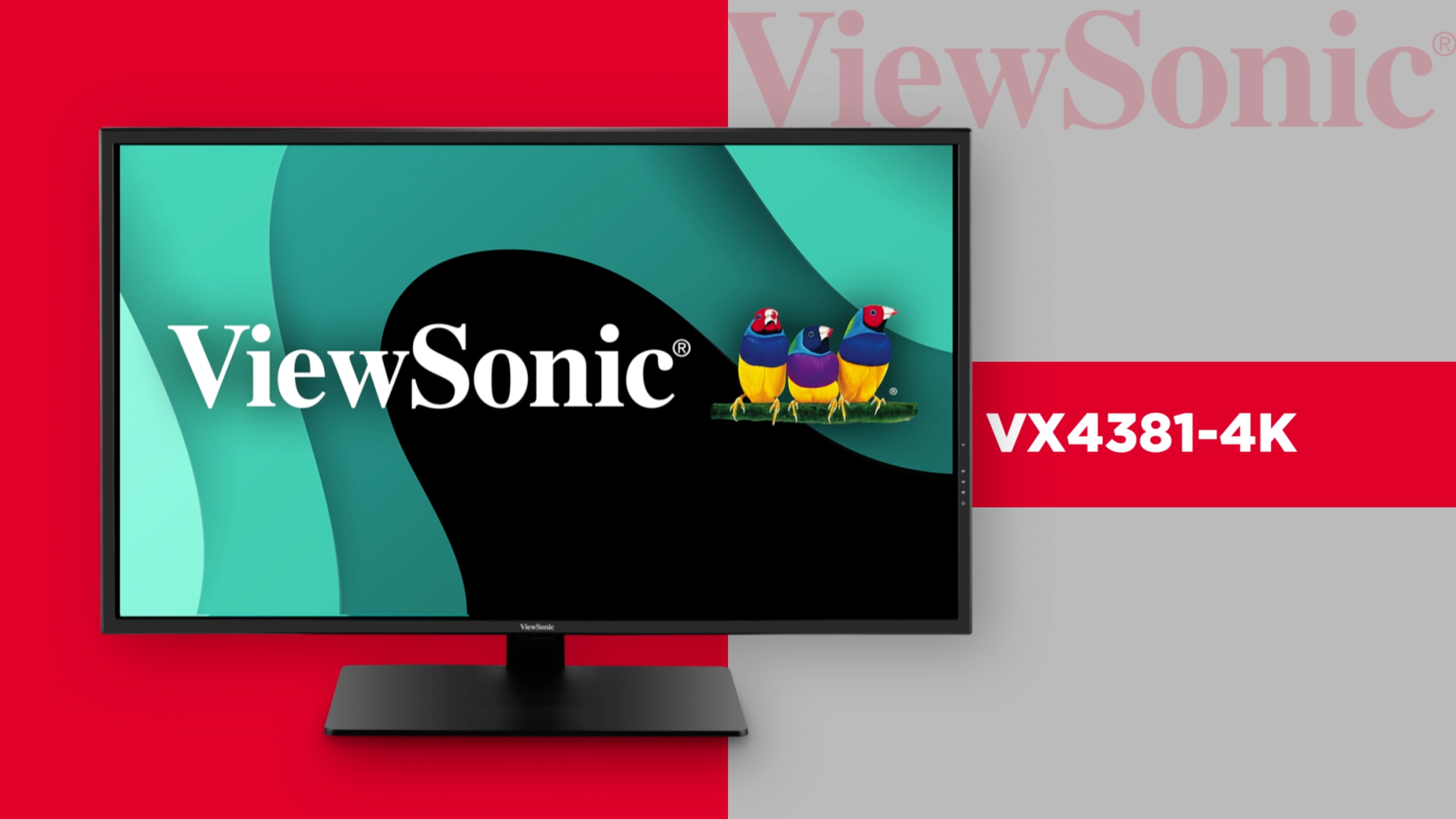 ViewSonic ディスプレイ モニター本体 4K VX2416 23.8型 Full HD ゲーミングモニター 100Hz対応