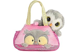 Aurora® Fashionable Fancy Pals® Peek-A-Boo Owl Stuffed Animal: The Perfect On-the-go Companion