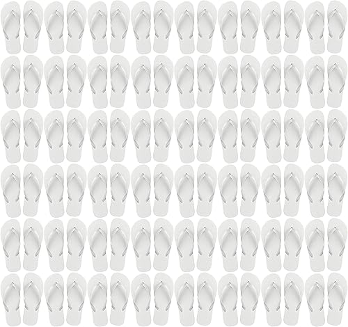 Chanclas al por mayor, 48 pares, muchos colores, hombres y mujeres, niños, boda, playa, fiesta en la piscina, paquete al por mayor de pantuflas.