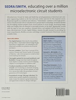 Microelectronic Circuits (The Oxford Series in Electrical and Computer Engineering)