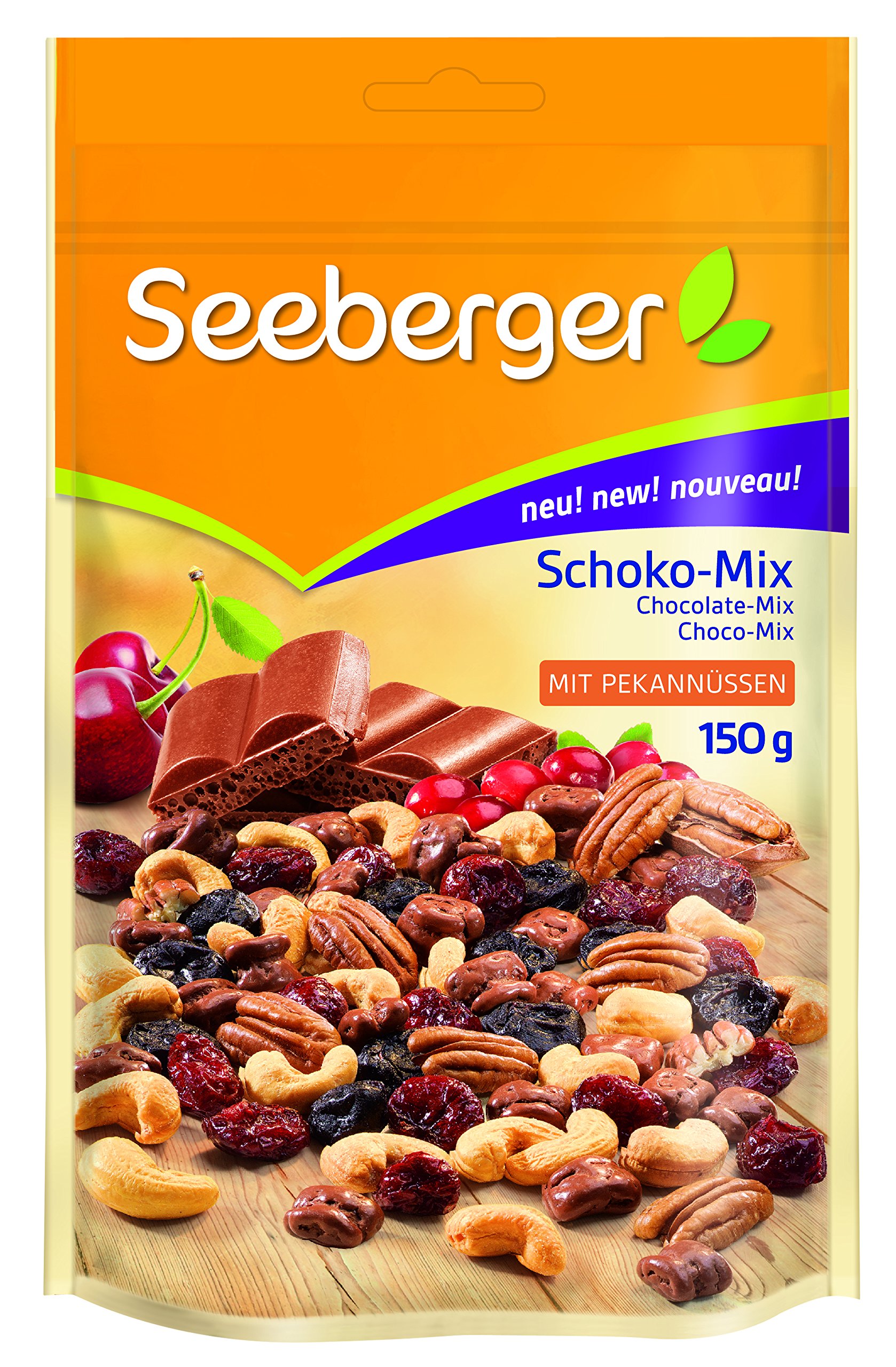 Seeberger Schoko-Mix, 6er Pack (6 x 150 g)