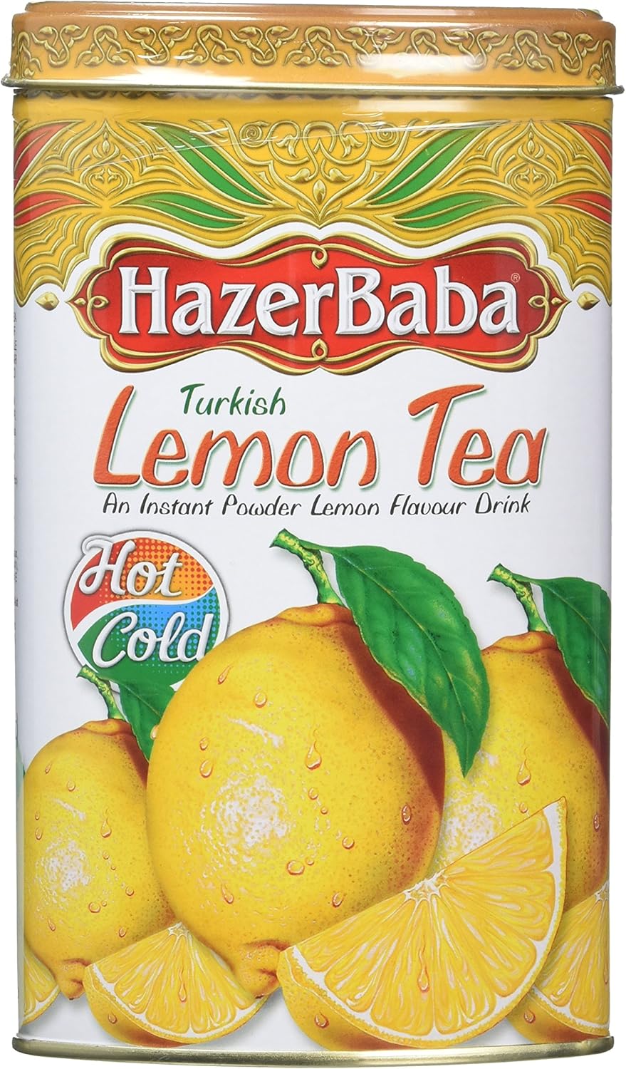 Hazer Baba Turkish Lemon Tea 250g TIN Amazon.co.uk Grocery