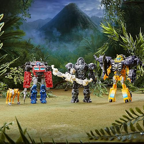 Miniatura 8 de Transformers Toys Transformers: Rise of The Beasts Movie, Beast Alliance, Beast Battle Masters Cheetor Figura de acción – A partir de 6 años, 3