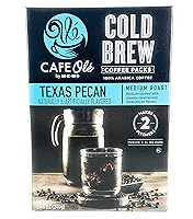 Vista 2 de Café Olé by H-E-B Texas Pecan Cold Brew Paquetes de café (2 unidades)