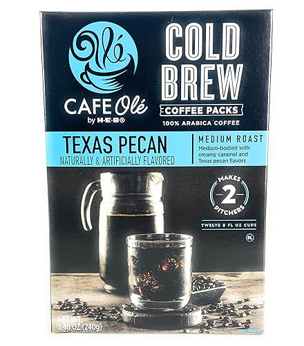 Miniatura 2 de Café Olé by H-E-B Texas Pecan Cold Brew Paquetes de café (2 unidades)