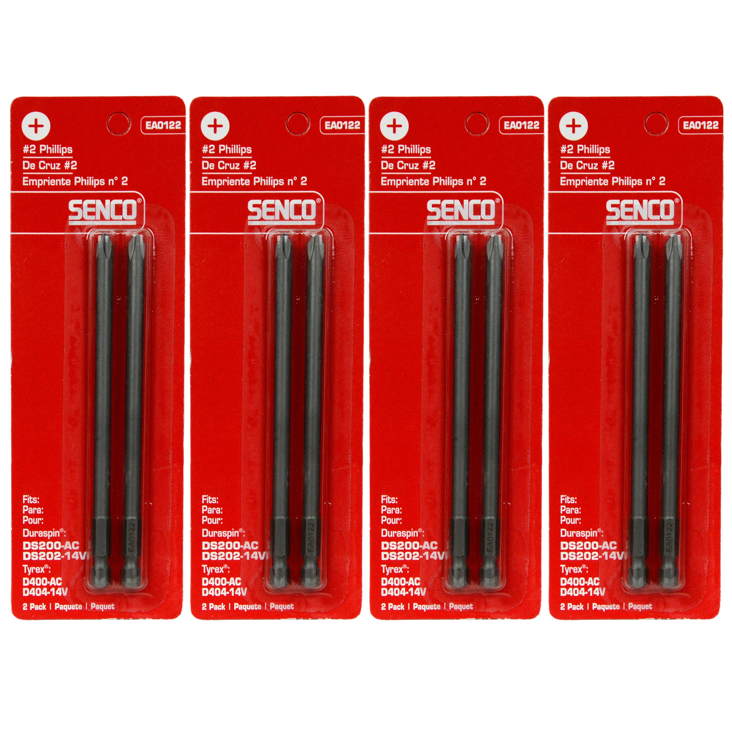 Embouts Senco EA0122 #2 Phillips Duraspin Tyrex contre le dérapage